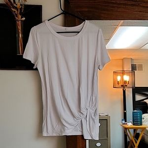 White Sideknot T-Shirt